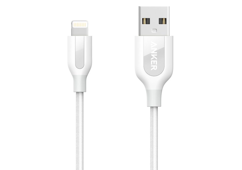 Anker Powerline mas Lightning Cable 3ft white