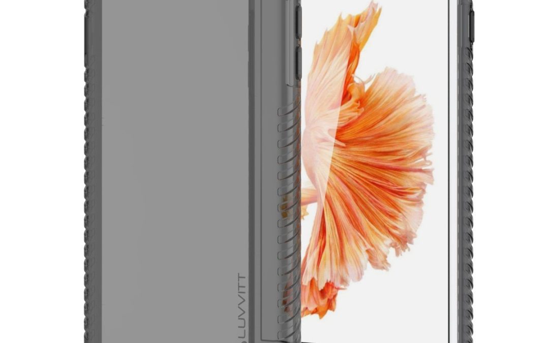 Luvvitt Clear Grip iPhone 7 Plus : iPhone 8 Plus Negro