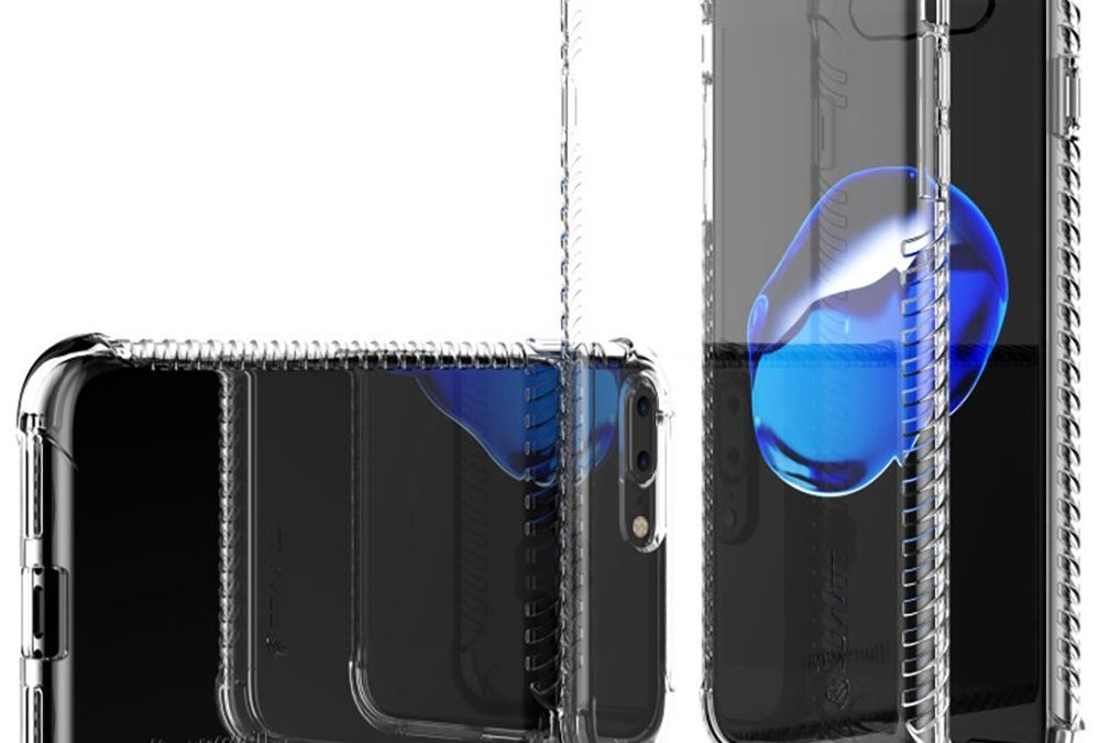 Luvvitt Clear Grip iPhone 7 Plus : iPhone 8 Plus Transparente