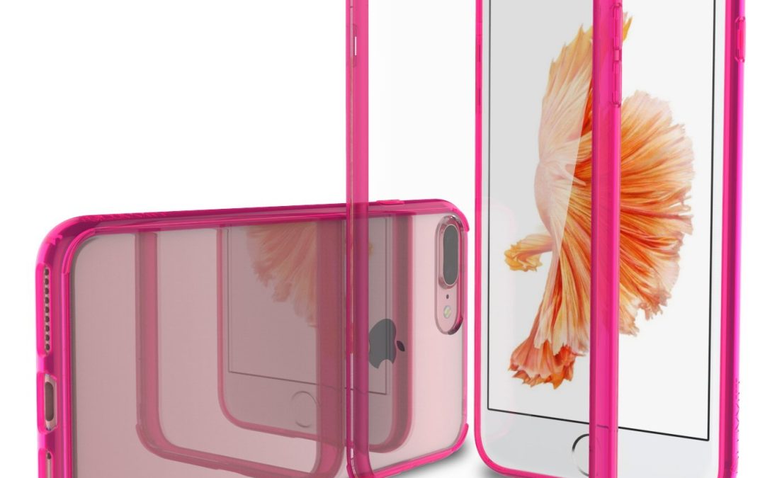 Luvvitt Clear View iPhone 7 Plus : iPhone 8 Plus Pink