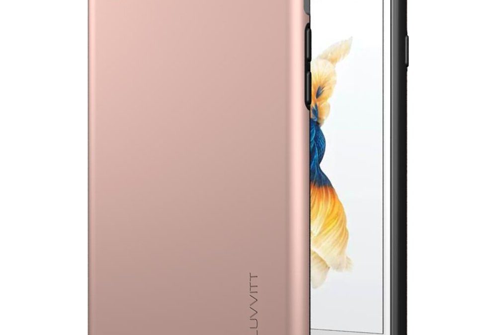 Luvvitt Super Armor iPhone 7 Case : iPhone 8 Rose Gold