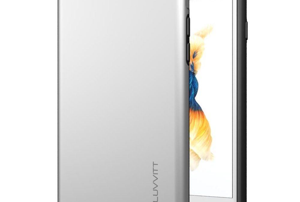 Luvvitt Super Armor iPhone 7 Case : iPhone 8 Silver